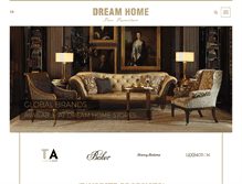 Tablet Screenshot of dreamhome.com.tr